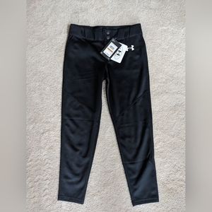 Black Under Armour baseball pants
